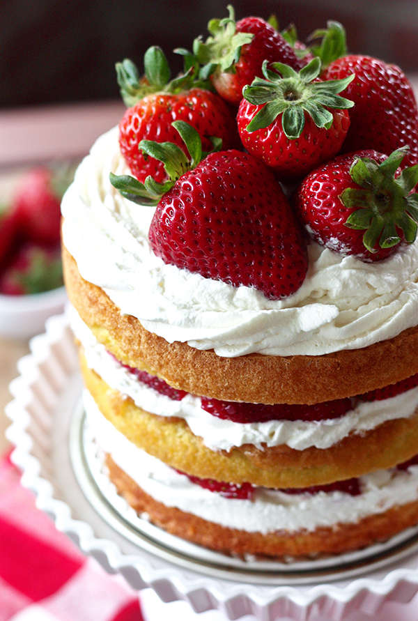 Strawberry cake